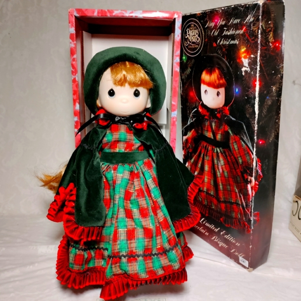 Precious Moments 18 in Porcelain Doll Limited edition COA NIB